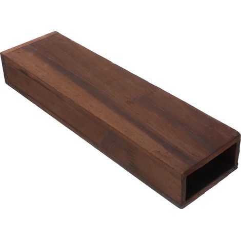 Jardinière Murale en Bois Naturel Marron Style Bohème pour Fleurs Séchées et Plantes Artificielles, Décoration Facile à Installer pour Chambre ou Dortoir (1/5)