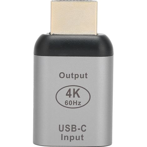 USB-C-Buchse auf HDMI 4K 60Hz Adapter für Windows PC, Android und Mac OS X (1/5)