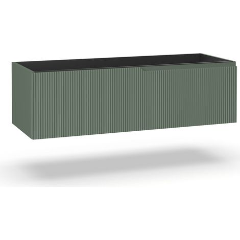 Base portalavabo 1 cestone ZIP verde salvia (1/2)