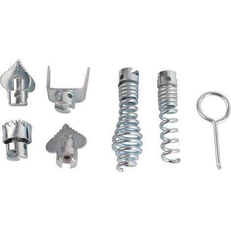 Tête de coupe 16mm en acier au manganèse pour déboucheur de canalisation, 7 pièces (1/5)