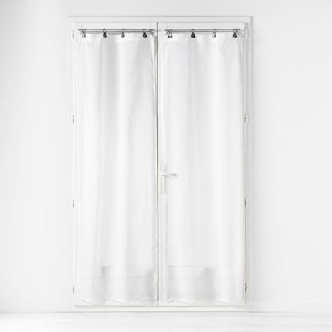 Vorhänge aus glattem Voile, LINKA, 70 x 200 cm