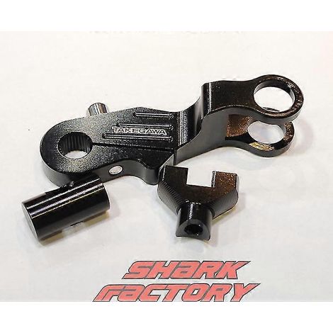 Culbuteur de frein arrière en alliage d'aluminium modifié pour Dio50 18, Dio28, Zx34, Zx35, Af34, Af27, Af35 - Noir (1/2)