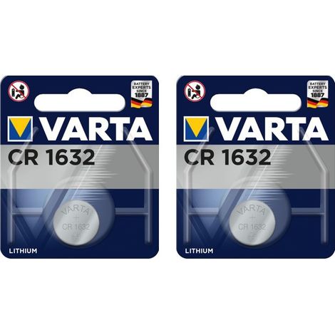 .Varta CR 1632 3V au lithium.