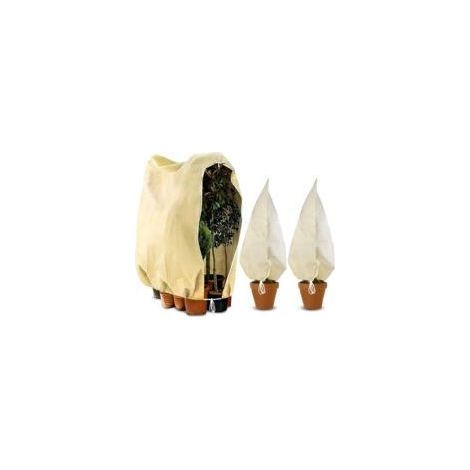 3-teiliger Winterpflanzenschutz, strapazierfähiger Winterkulturschutz, wiederverwendbarer Frostschutz-Kübelpflanzensack mit Reißverschluss für Palmen und Olivenbäume (10 (1/5)