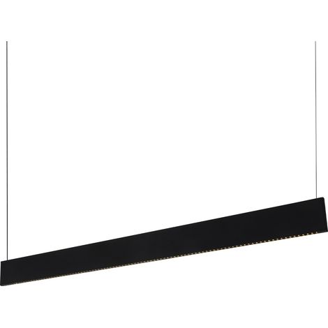 Ideal Lux Sospensione Steel 1 luce LED integrato nero alluminio