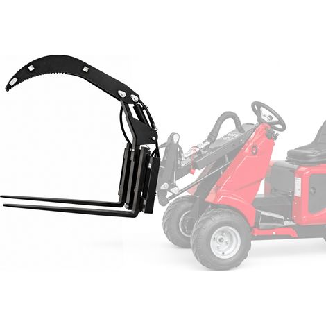 Fourches à palettes avec pince hydraulique - 1290 mm - Pour mini-chargeuses MLDZ MW Tools MLDZAC5 (1/5)