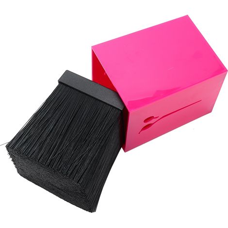 Porte-ciseaux professionnel pour coiffure, boîte de rangement pour pinces, coffret de salon rose rouge (1/5)