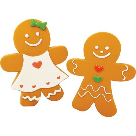 Nobby Hundespielzeug Xmas Latex Lebkuchenpärchen Kauspielzeug
