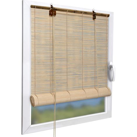 Tendedero enrollador de bambú natural 60x180cm - Esencial (1/3)