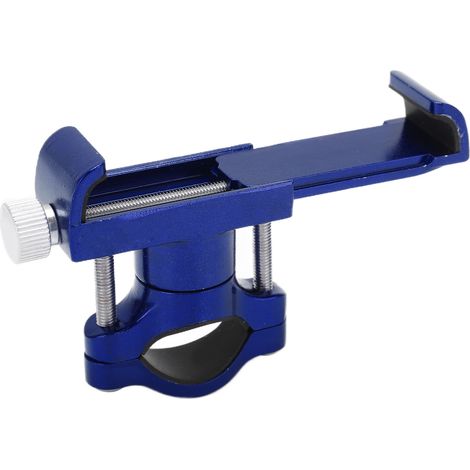 Robuster Handyhalter aus Aluminiumlegierung mit Inbusschlüssel für Fahrräder, Motorräder und Roller (blau) (1/5)