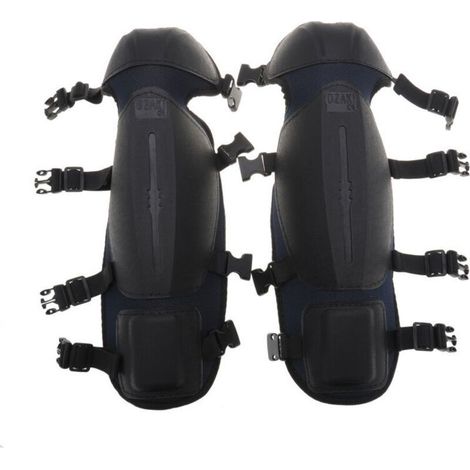 1 paire jambières protection débroussaillage, réglables clipsables, norme EN340, taille unique, pour professionnels et particuliers (1/3)