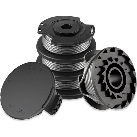 4 Bobine Rechange pour Coupe Bordure,Pour Bosch ART 23 SL/ART 26 SL/ART 2300/ART 23-28/ART EASY(F016800569/F016800385),pour tondeuse à gazon Bosch (1/5)