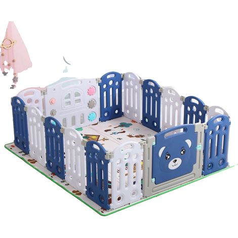 Parque infantil, material duradero, fácil montaje, 14 y 2 (1/2)