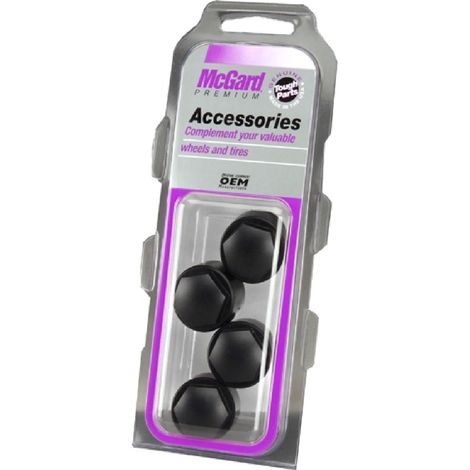 Caches écrous antivol sub – 4 pièces – Pour dispositifs de roues gamme Racing – Protection contre le vol – Installation facile – Mcgard