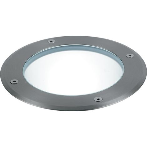 "Calpestabile da esterno DRIVE in acciaio inox rotondo 14 cm." (1/3)