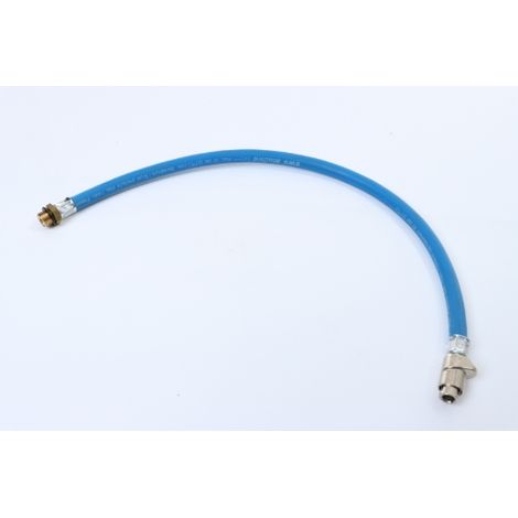 Quick-Stecker mit Schlauch 'blau' 0,5m