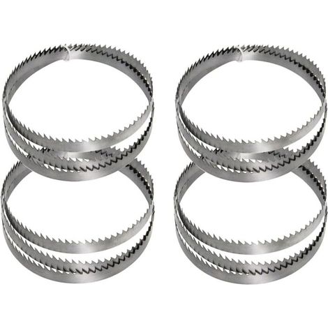 Lot De 4 Lames De Scie À Ruban SK5 1425mm x 6.35mm x 0.35mm x 6TPI (1/5)