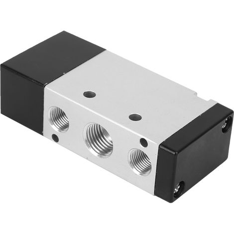 2-Positionen 5-Wege-Pneumatik-Steuerventil, Luftventil, Aluminiumlegierung, mechanisches Zubehör 4A210-08 G1/4 Zoll (1/5)