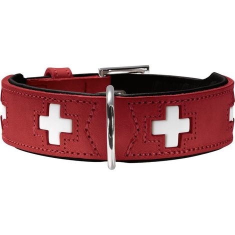 Collier pour Chien Hunter Swiss Rouge/Noir (35-43 cm) (1/5)