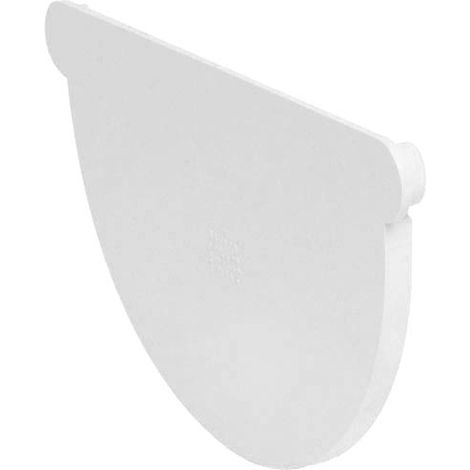 Fond symétrique naissance à coller LG33 blanc