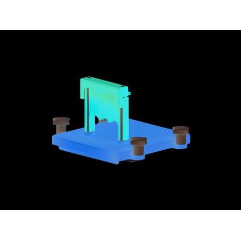 Dallmer 664617 Couvercle de boîtier 2000 pour Stausafe (1/2)