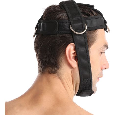 Harnais de renforcement du cou : Casque d'entraînement lesté réglable (1/3)