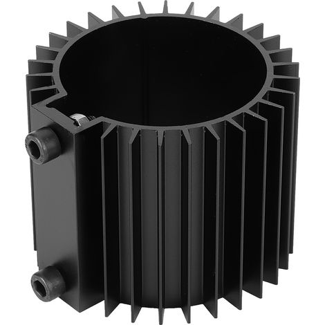 Alinory Motorhalterung aus Aluminiumlegierung, Kühlerabdeckung, Ölfilterkühler-Zubehör (Schwarz) (1/5)