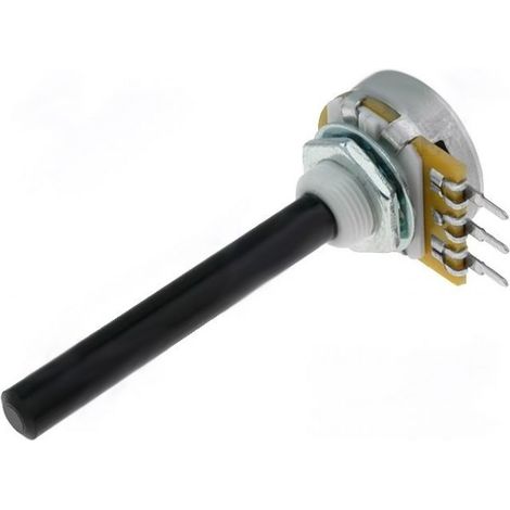 POTENTIOMETER 10K Logarithmisch Logarithmischer Kunststoff-Schaft