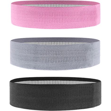 Bandes De Resistance - Boucle Fermee Pour Renforcement Des Cuisses Et Fesses - 5 Niveaux De Resistance - Lot De 5 (1/5)
