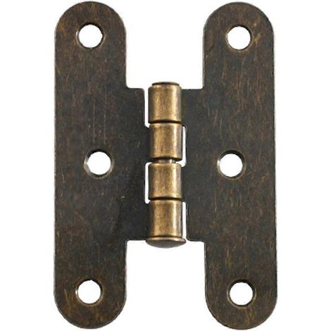 Antike Türscharniere, Möbelscharniere, Schubladenscharniere, Vintage-Schmuckkästchen aus Bronze (1/5)