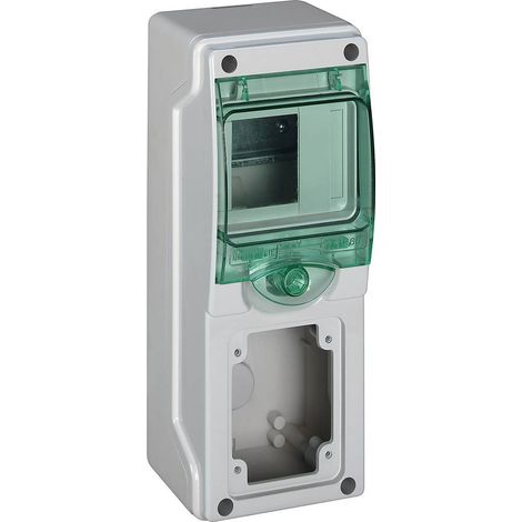 Schneider Electric 13150 13150 Centralino da parete montaggio superficiale Numero divisori = 4 Numero di righe = 1 Cont