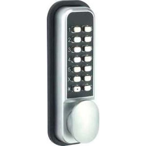Lokod – Serrure à code d'appoint Jokey 900 verrou applique – Pêne dormant réversible – Code modifiable – Pour portes nécessitant changement fréquent (1/5)