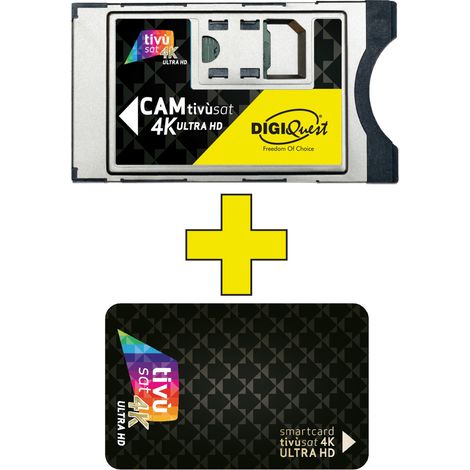 Digiquest Cam Tivùsat 4K Ultra HD Modulo di accesso condizionato (CAM)