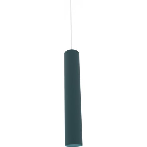LUMICOM ROND Sospensione, 1X GU10, max 33W, metallo, blu mediterraneo, H.30cm