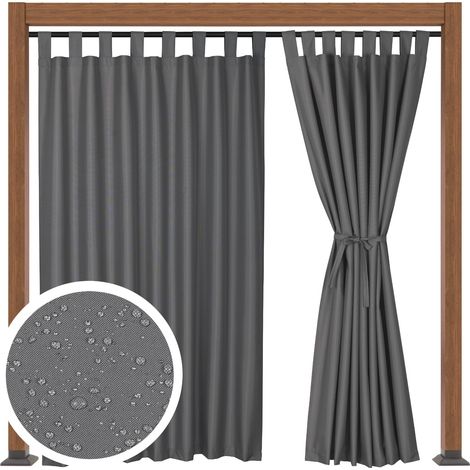 TENDE IMPERMEABILI PER TERRAZZO DA GIARDINO 155x230 grigie