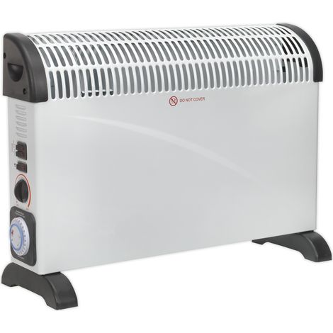 Sealey Convector Heater 2000W/230V with Turbo, Timer & Thermostat CD2005TT (1/2)