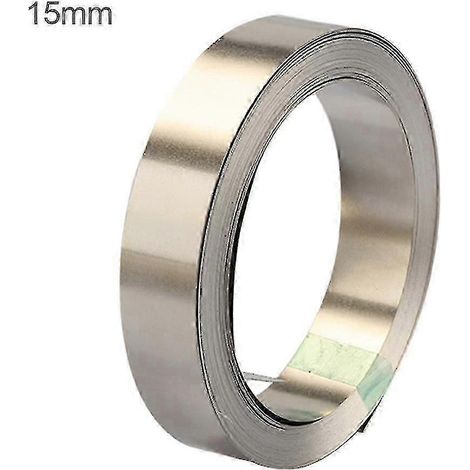 Bande de connexion nickelée de 10 mètres, 8 mm x 0,15 mm, pour soudage par points de batteries (1/5)