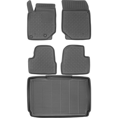 Set di tappetini per auto e tappetino per bagagliaio per Opel Corsa F Hatchback dal 2019