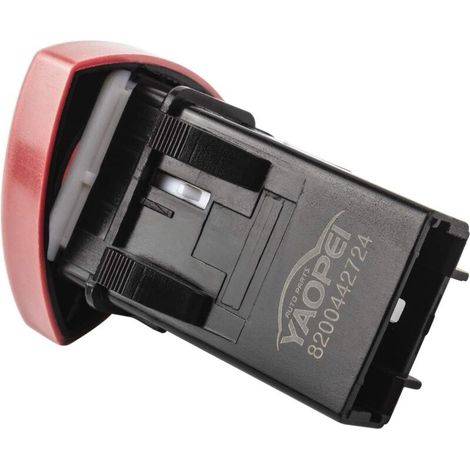 Bouton Warning Trafic 2 Interrupteur Feux de Détresse pour Espace Laguna Vivaro Primastar 8200442724 (1/4)