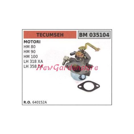 Carburatore a vaschetta TECUMSEH rasaerba tosaerba tagliaerba HM 80 90 035104