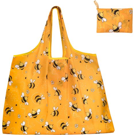 Sac à Provisions Pliable Sac de Courses Réutilisable 50x66cm Sac Shopping Léger Sachet à Main pour Achats (1/5)