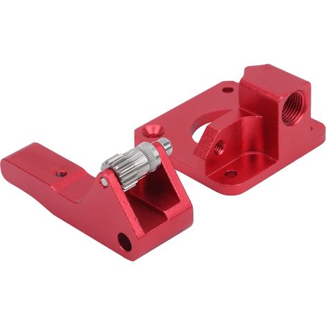 Extrudeur à Double Vis Rouge pour Imprimante 3D Ender‑3 / CR-10S PRO, Pièce de Rechange (1/5)