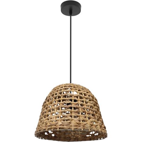 Plafoniera a sospensione “Darro” altezza regolabile E27 (220/240V) IP20 35130xØ35x35cm in metallo e verde marino