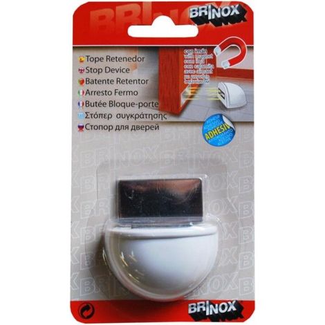 FPLUS tope retened.iman 2034-7826 blanco , Tope Retenedor con Imán. Adhesivo
Blanco. Blister 1 ud.