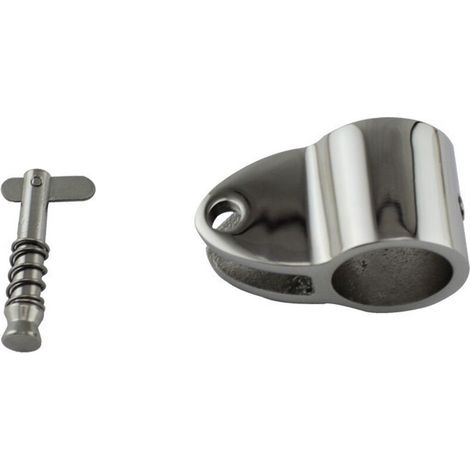Goupille élastique en acier inoxydable 316, polie miroir, accessoires pour pare-soleil, quincaillerie marine et nautique, goupille élastique de 25 mm, goupille élastique de 25 mm en acier inoxydable p