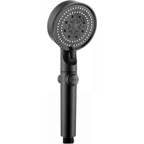 Ensemble de douche à main avec pommeau de douche à pression, chauffe-eau pour douche et bain, pommeau de douche effet pluie à pression