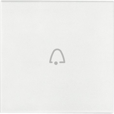 VIMAR - 19132.C.B Tasto 2M simb. campanello assiale bianco