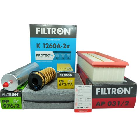 4 filtri BMW Serie 5 F10 F11 518d 150 CV 520d 163 190 CV (1/5)