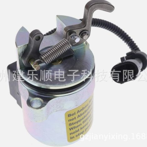 04287116 Fuel shut-off device solenoid valve is suitable for Deutz 1011 engine excavator parts. (1/4)