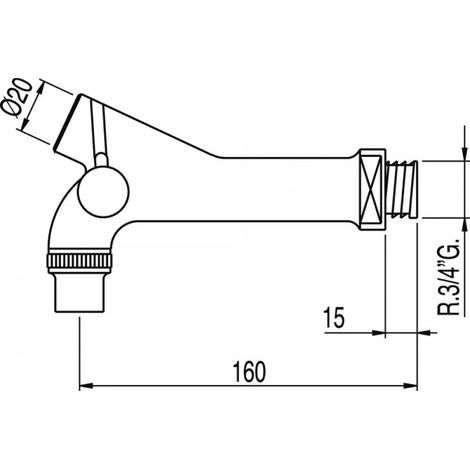 Robinet vin Nº 3/N - TRES 003000 (1/2)